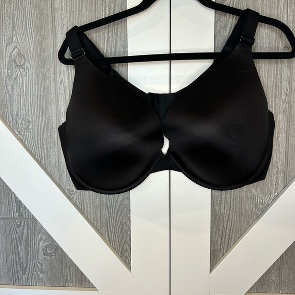 BIN049. NWT DREAMFIT Underwire Micro Plunge Bra Adjustable Wide Straps 46DDD - Picture 1 of 3